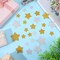 Mother’s Day Card Making Gold Star Foam Stickers – 100PCS Glitter Self-Adhesive Sparkly EVA Foam Stars for DIY Crafts, Greeting Cards, Scrapbooking & Gift Decoration